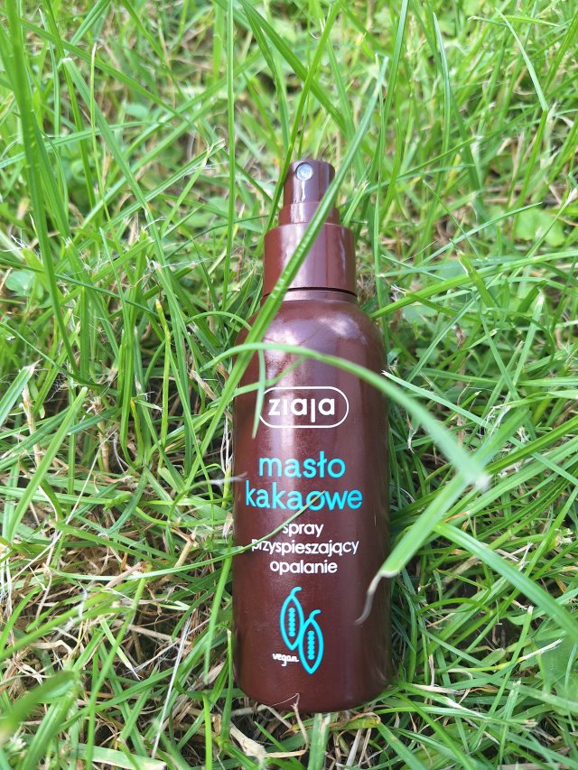 Ziaja Masło Kakaowe, Spray przyspieszający opalanie