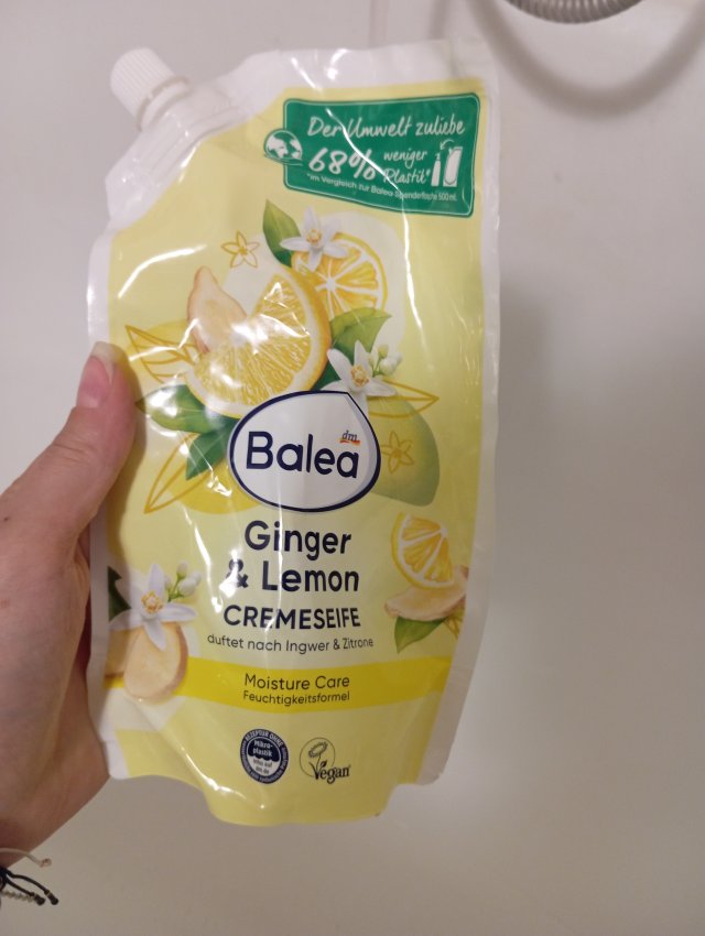 Balea Mydło w płynie, Ginger & Lemon