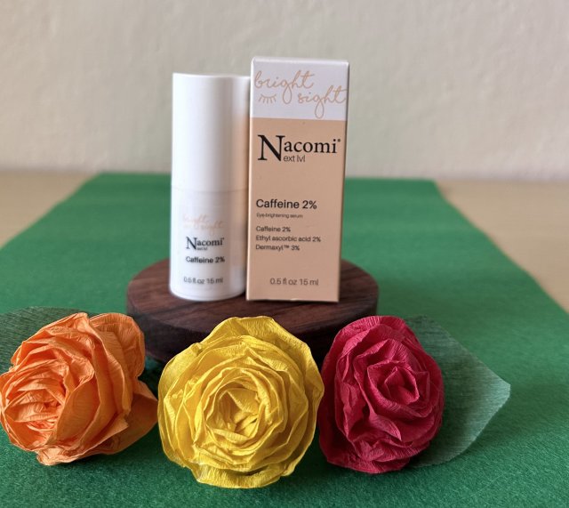 Nacomi Next Level, Serum pod oczy, Bright Sight, Rozświetlające, 2% Caffeine