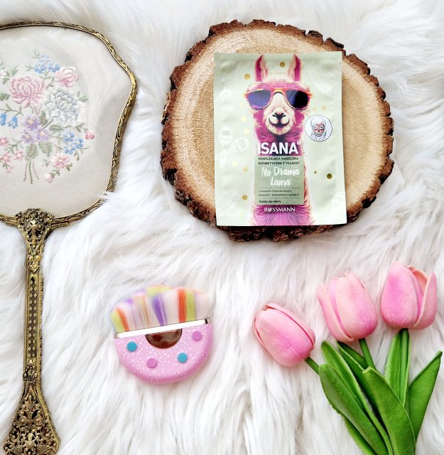 Isana Maseczka do twarzy w płacie, No Drama Lama 