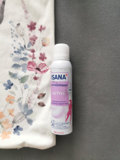 Isana Antyperspirant w sprayu, Aktiv