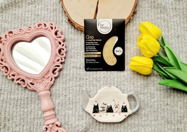 BeBeauty Care, Płatki pod oczy, Hydrożelowe, Q10 Coenzyme and Gold, Rewitalizujące 
