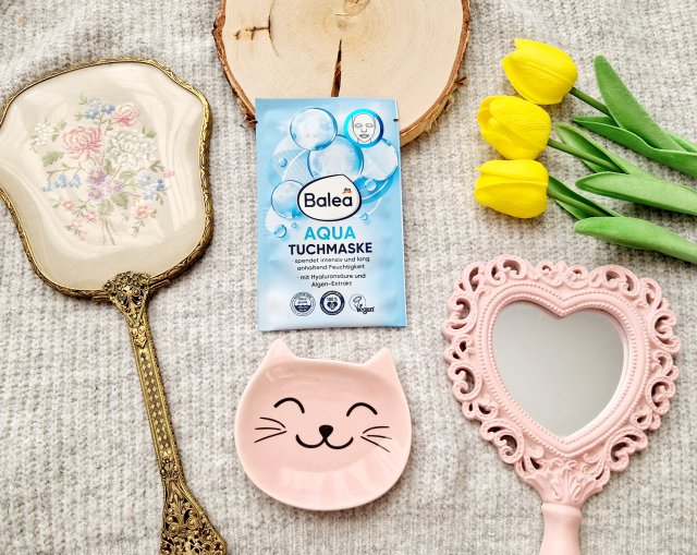 Balea Maseczka do twarzy w płacie, Aqua