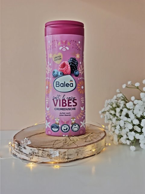 Balea Żel pod prysznic, Soft & Cosy Vibes, Czerwone Jagody