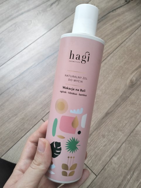 Hagi Cosmetics Żel pod prysznic, Naturalny, Wakacje na bali