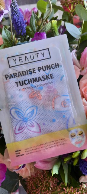 Yeauty Maska do twarzy w płacie, Paradise Punch 