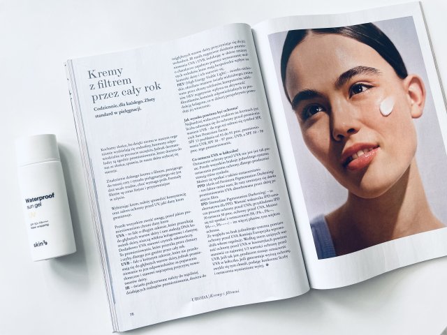 SKIN 79 Krem z filtrem przeciwsłonecznym, Waterproof Sun Gel, SPF 50+ PA++++, Water Wrapping