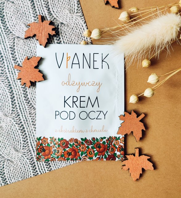 Sylveco Vianek, Krem pod oczy, Seria pomarańczowa, Odżywczy