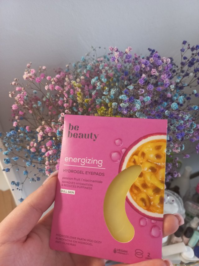 BeBeauty Płatki pod oczy, Hydrożelowe, Energizing, Passion Fruit & Niacinamide