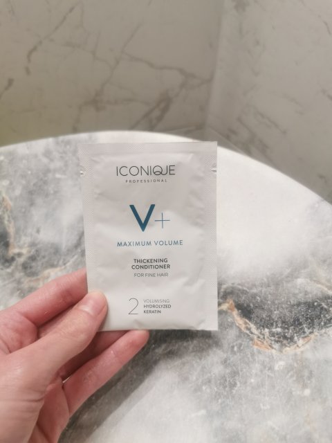 Iconique Professional V+, Maximum Volume, Odżywka do włosów delikatnych