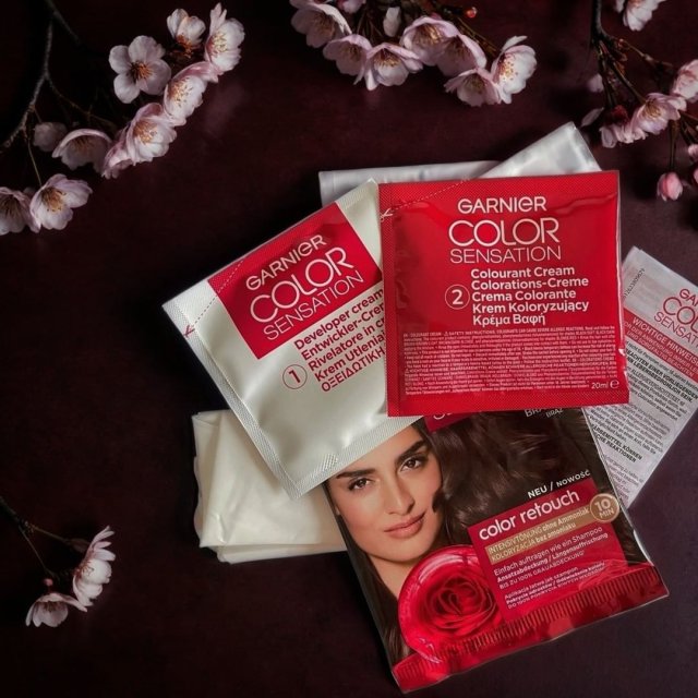 Garnier Color Sensation, Krem koloryzujący do włosów, Intensywny i trwały, nr 4.0 Głęboki brąz