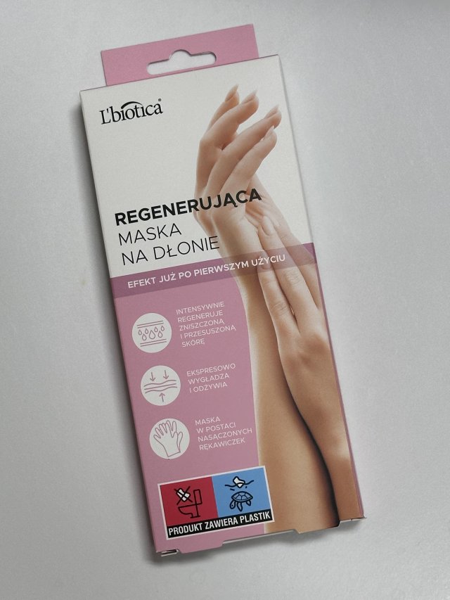 Maska regenerująca na dłonie 