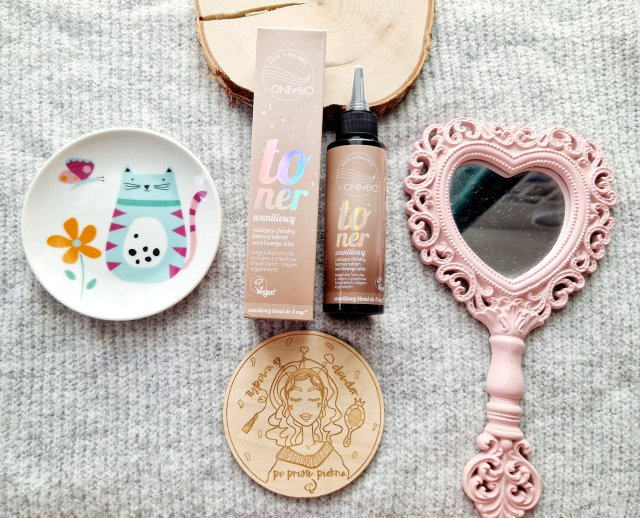 OnlyBio Hair in Balance, Toner do włosów, Waniliowy, Nadający chłodny, beżowy odcień waniliowego latte 