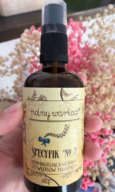 Polny warkocz wcierka 