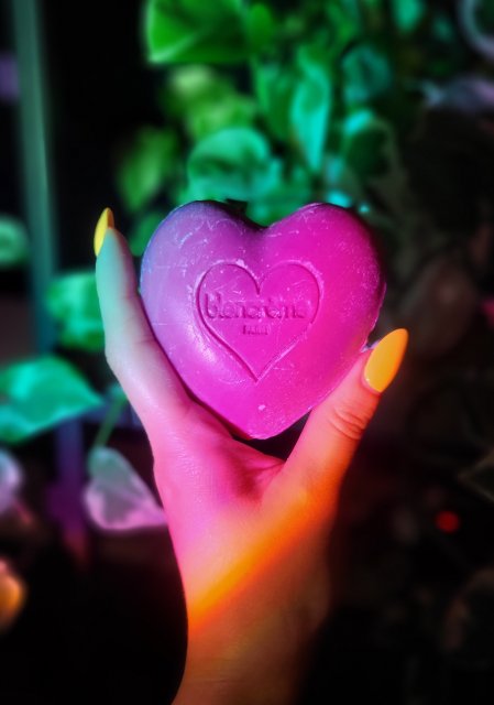 Blancrème Mydło w kostce, Serce, Savon cœur Fruits de la Passion, Marakuja