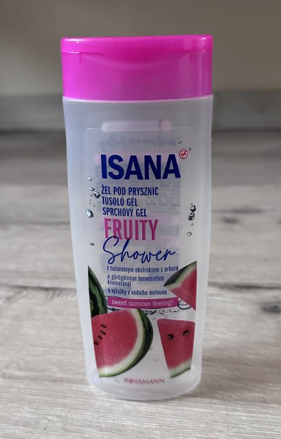 Isana Żel pod prysznic, Fruity Shower, Sweet Summer Feeling, Ekstrakt z arbuza