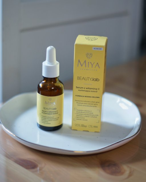 Miya Cosmetics Beauty lab, Serum do twarzy na przebarwienia, Witamina C