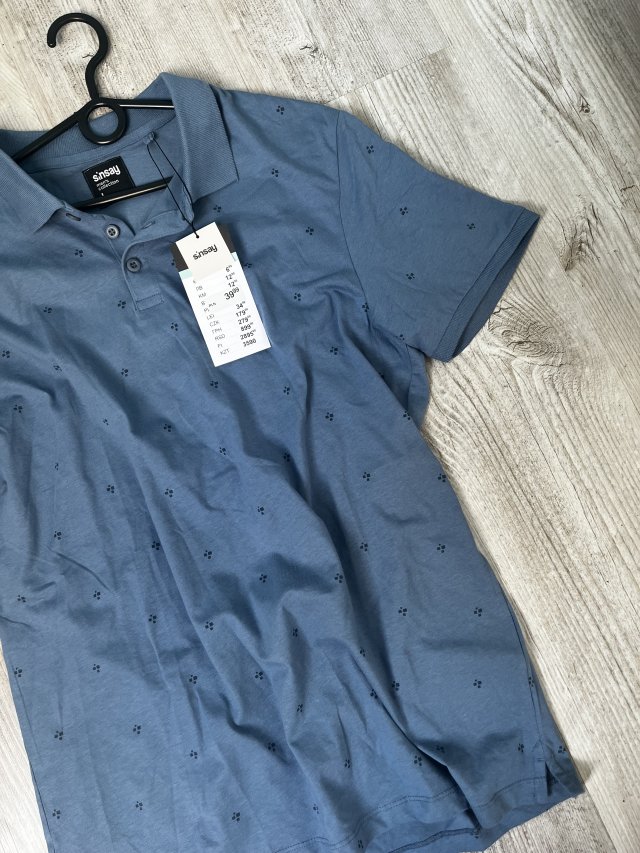 Koszulka Polo niebieska 