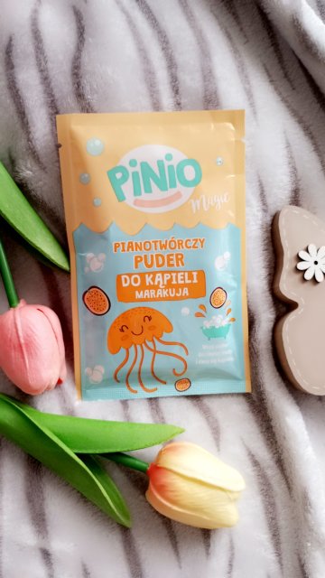 Pinio Magic, Puder do kąpieli, Pianotwórczy, Marakuja