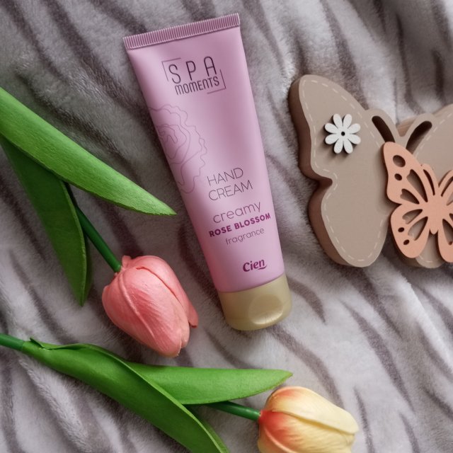 Cien Spa Moments, Krem do rąk, Creamy Rose Blossom 