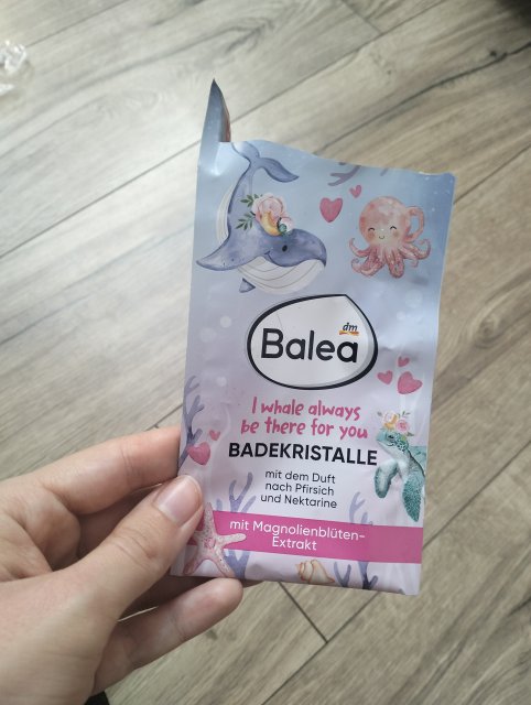 Balea Kryształki do kąpieli, I whale always be there for you