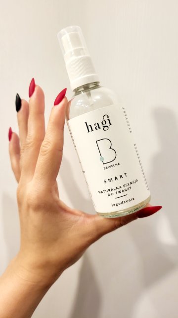 Hagi Cosmetics Esencja do twarzy, Naturalna, Bawełna, Smart, Łagodzenie
