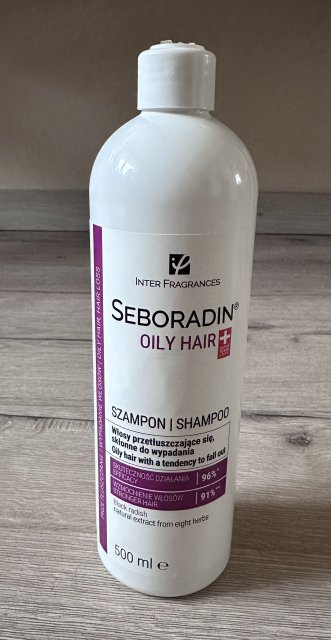 Seboradin Oily, Szampon do włosów, Przeciw przetłuszczaniu się włosów