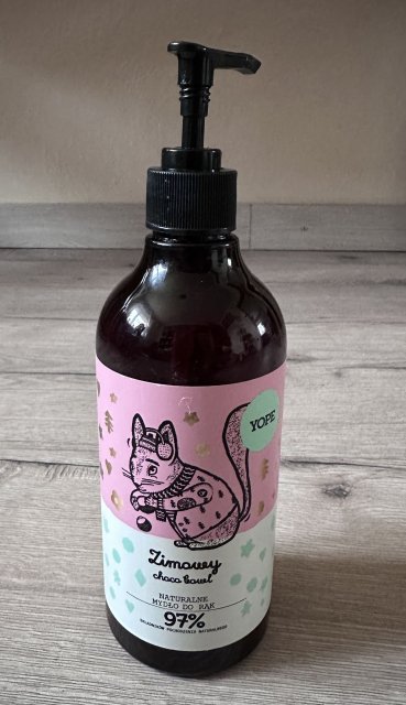 YOPE Mydło w płynie, Zimowy Choco Bowl