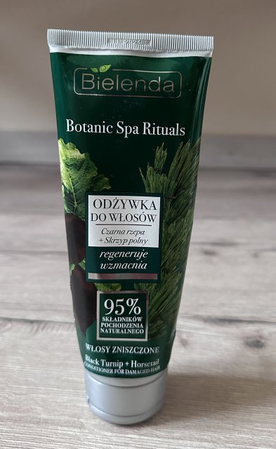 Bielenda Botanic Spa Rituals, Odżywka do włosów, Czarna rzepa i skrzyp polny, Włosy zniszczone 