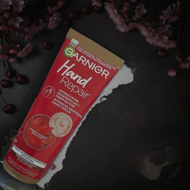 Garnier Hand Repair, Krem do rąk, Intensywnie regenerujący, Syrop z klonu, Skóra bardzo sucha