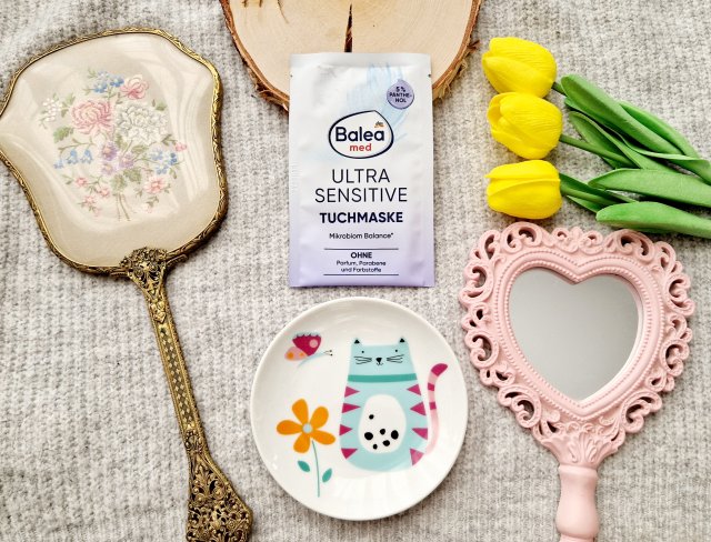 Balea Maseczka do twarzy w płacie, Med, Ultra Sensitive