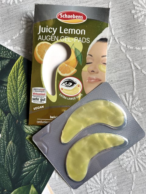 Schaebens Płatki pod oczy, Hydrożelowe, Juicy Lemon