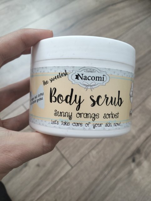 Nacomi Peeling do ciała, Body Scrub, Sunny Orange Sorbet