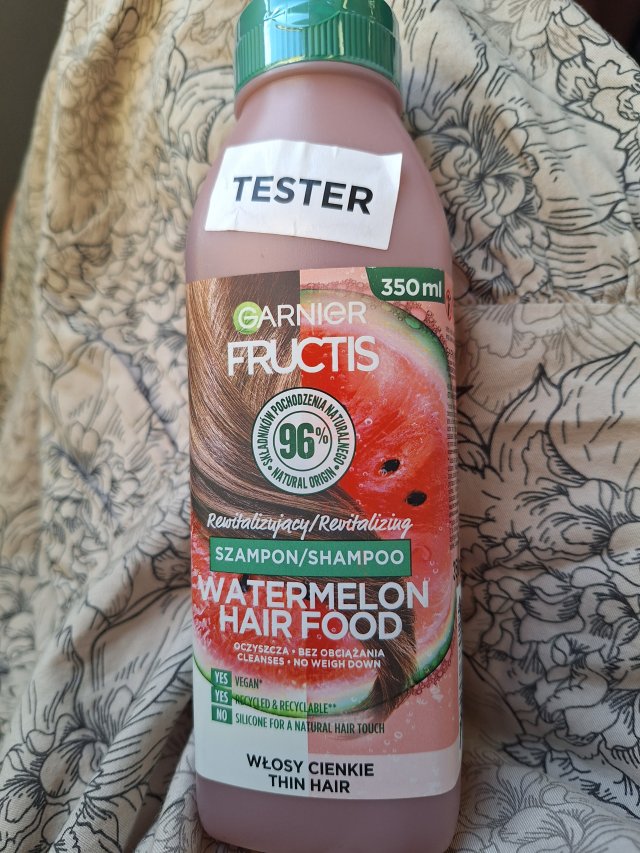 Garnier Fructis, Hair Food, Szampon do włosów, Watermelon