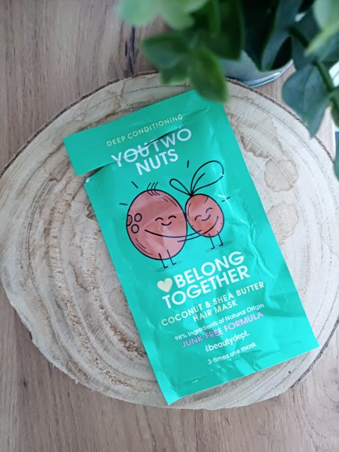 Orange Creatives Maska do włosów, You Two Nuts Belong Together, Masło shea i kokos