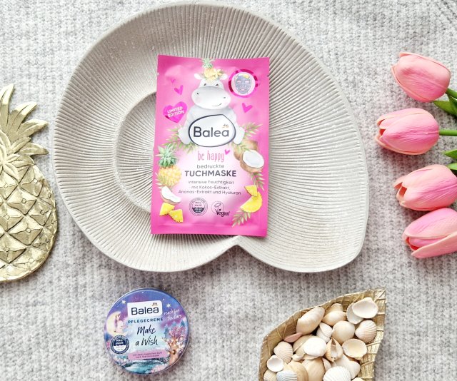 Balea Maseczka do twarzy w płacie, Be Happy