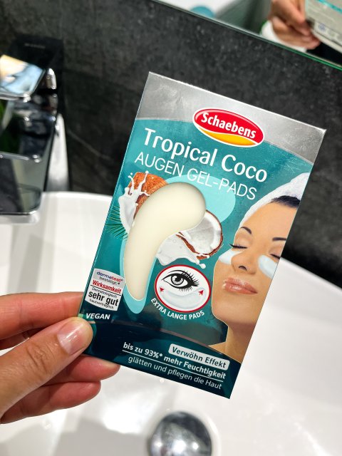 Schaebens Płatki pod oczy, Hydrożelowe, Tropical Coco