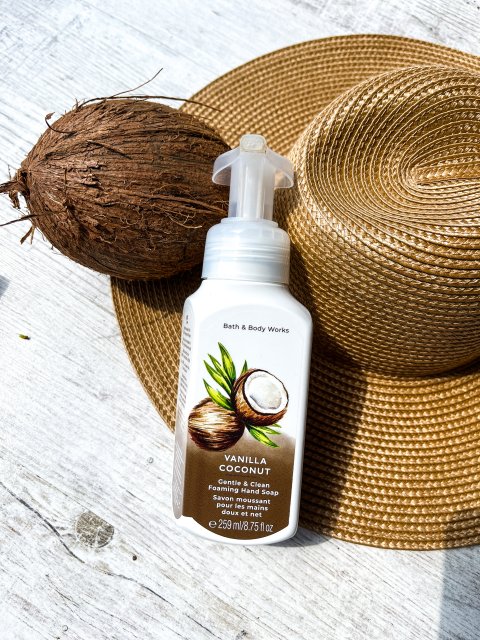 Bath & Body Works Mydło w piance, Vanilla Coconut