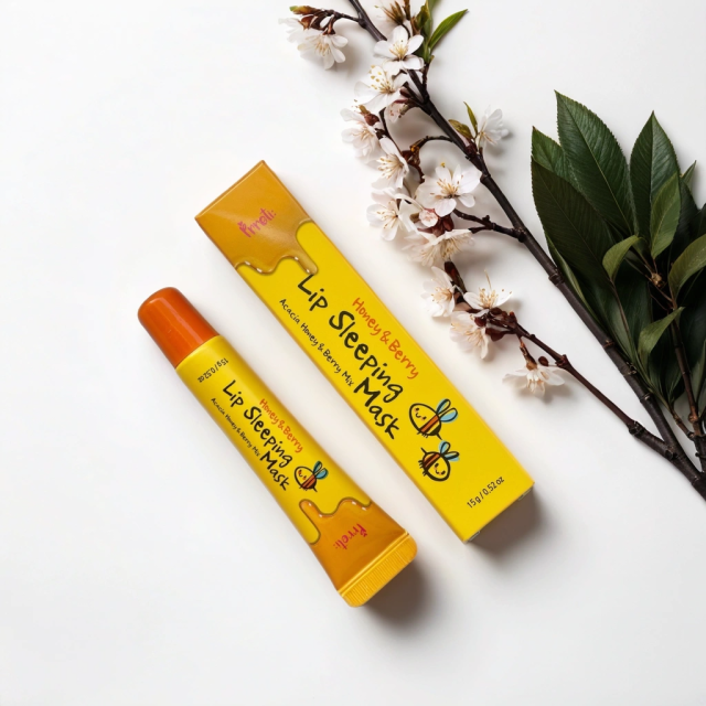 Prreti Maseczka na usta, Całonocna, Lip Sleeping Mask, Miód i jagoda