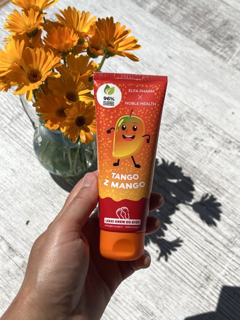 Elfa Pharm Elfa Pharm x Noble Health, Krem do stóp, Lekki, Tango z Mango, Energetyzująco - odświeżający