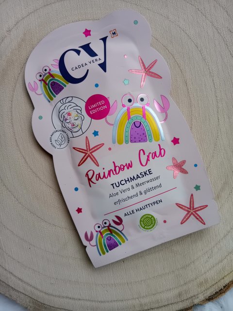 CV Maseczka do twarzy w płacie, Rainbow Crab