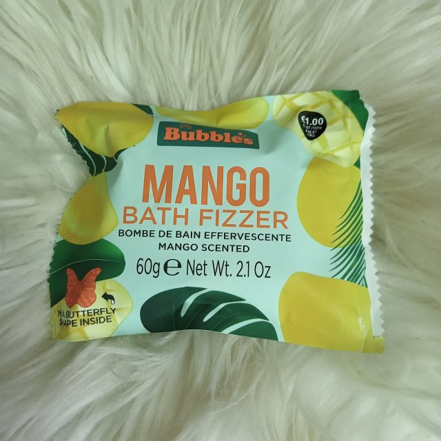 PS... Kula do kąpieli, Bath Fizzer, Musująca, Mango