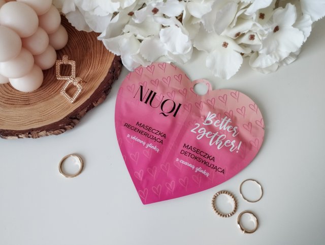 NIUQI Better 2 gether! Maseczka regenerująca i detoksykująca