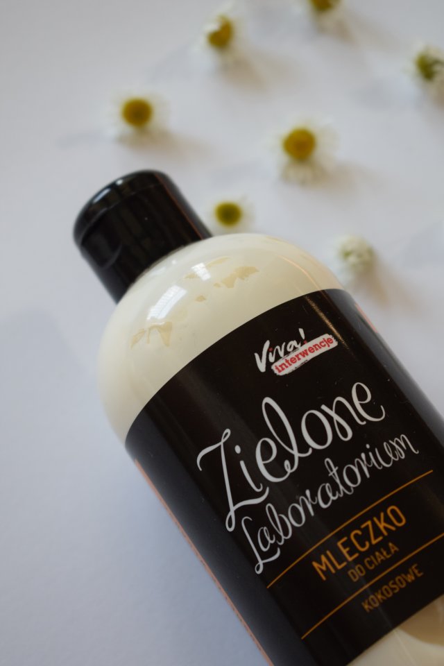 Zielone Laboratorium Mleczko do ciała, Kokosowe 