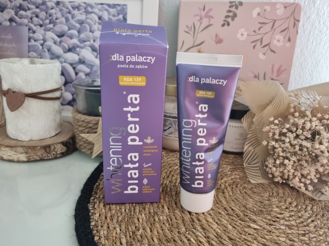 Biała Perła Pasta do zębów, Whitening, Dla palaczy