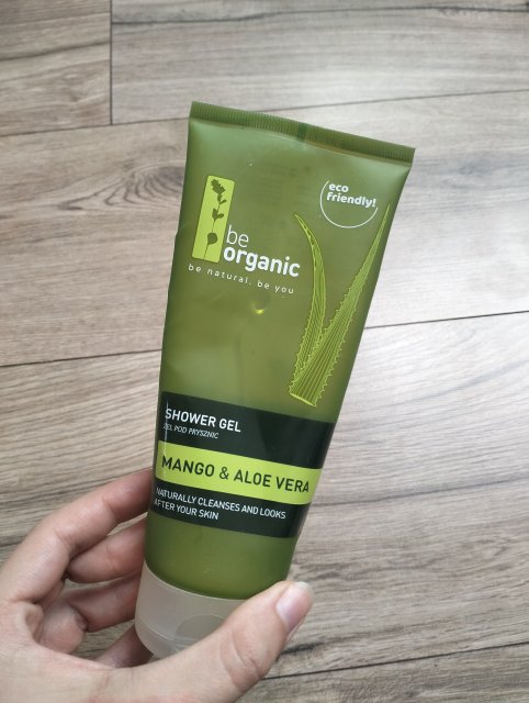 Be Organic Żel pod prysznic, Mango & Aloes