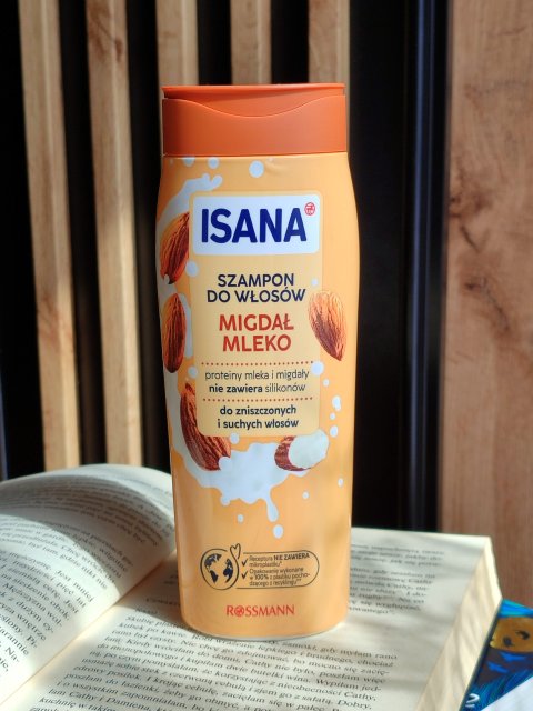 Isana Szampon do włosów, Migdał Mleko 
