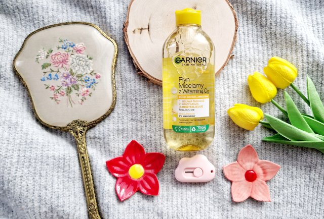 Garnier Skin Naturals, Płyn micelarny, Z witaminą Cg, Skóra matowa, zmęczona