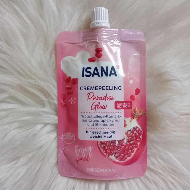 Isana Peeling do ciała, Kremowy, Paradise Glow 