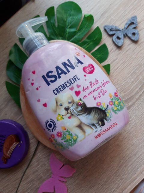 Isana Mydło do rąk w płynie, Das Beste in Meinem Leben Bist Du